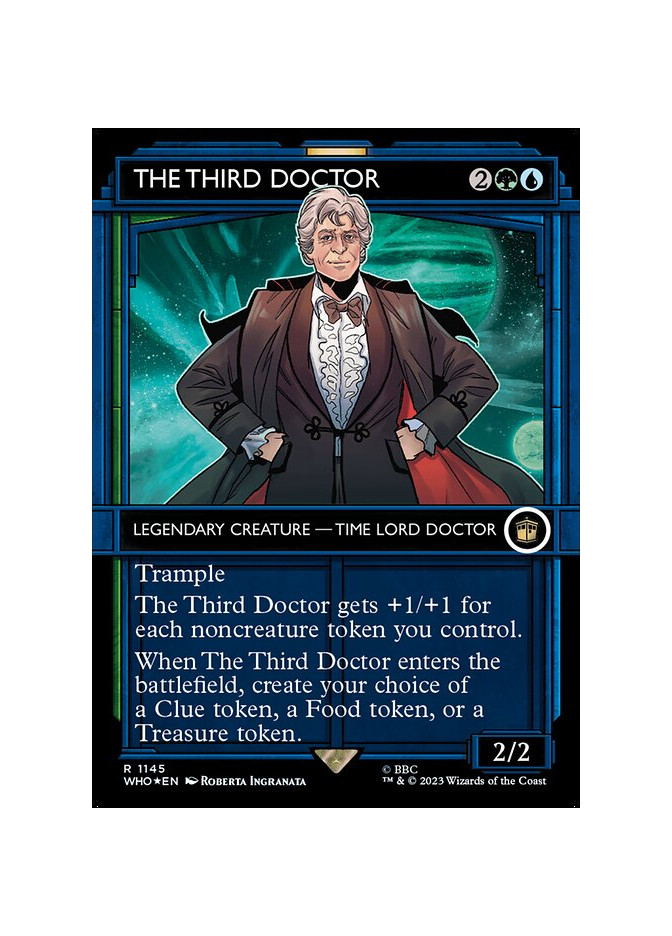 The Third Doctor - Foil