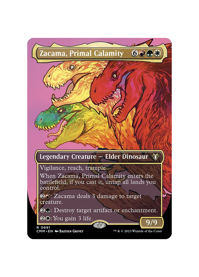 Zacama, Primal Calamity - Foil