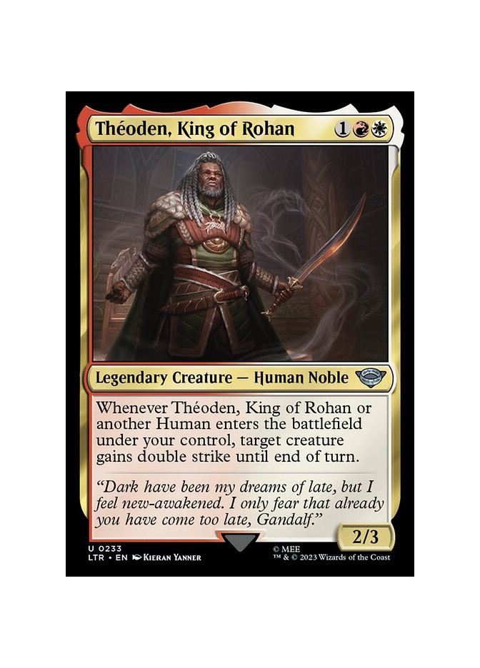 Théoden, King of Rohan
