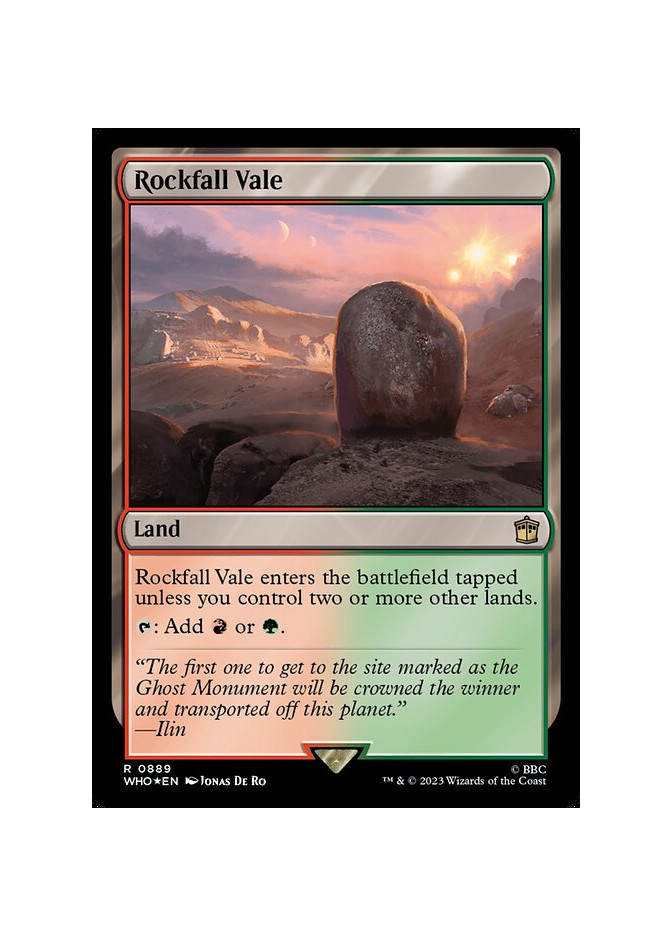 Rockfall Vale - Foil