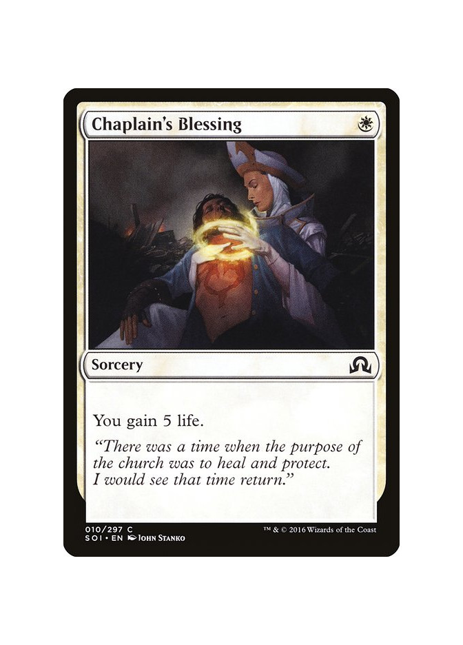 Chaplain's Blessing - Foil