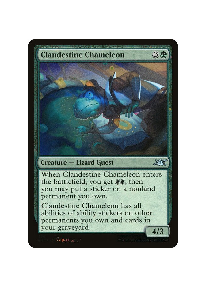 Clandestine Chameleon - Foil
