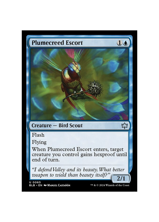 Plumecreed Escort - Foil