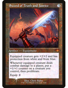 Sword of Truth and Justice - Foil