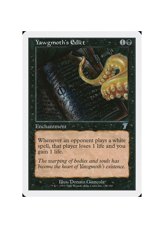 Yawgmoth's Edict