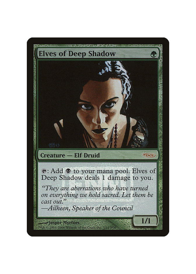 Elves of Deep Shadow - Foil