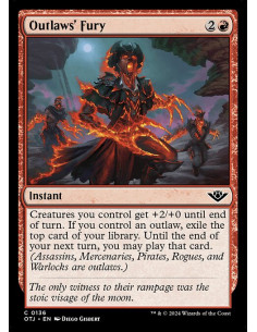 Outlaws' Fury - Foil