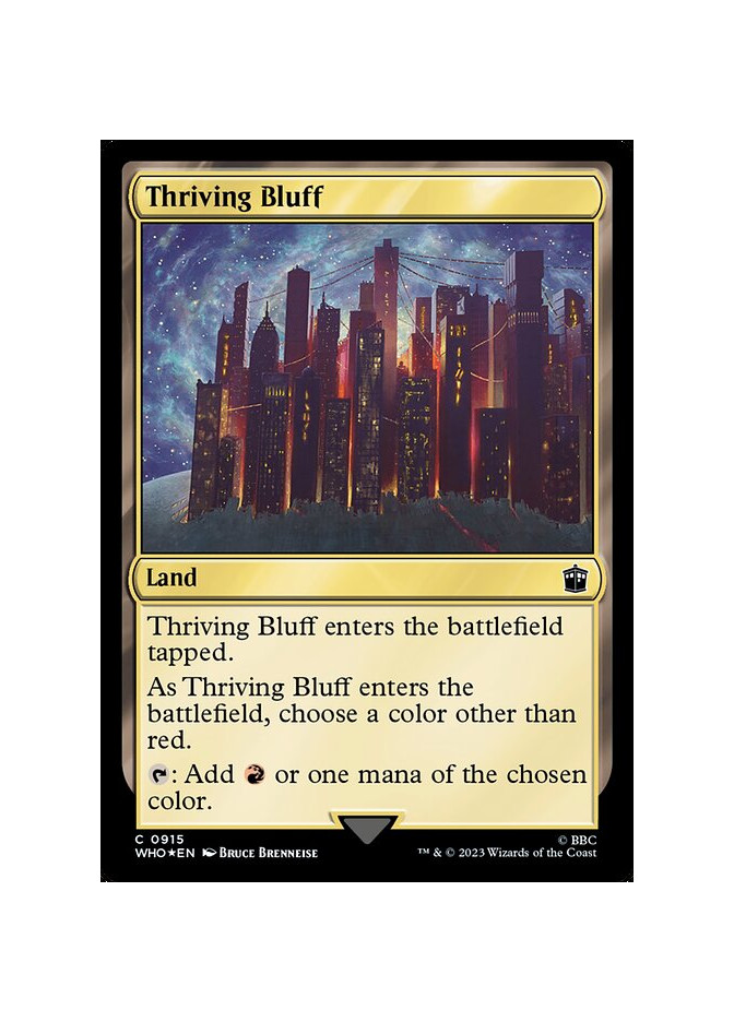 Thriving Bluff - Foil