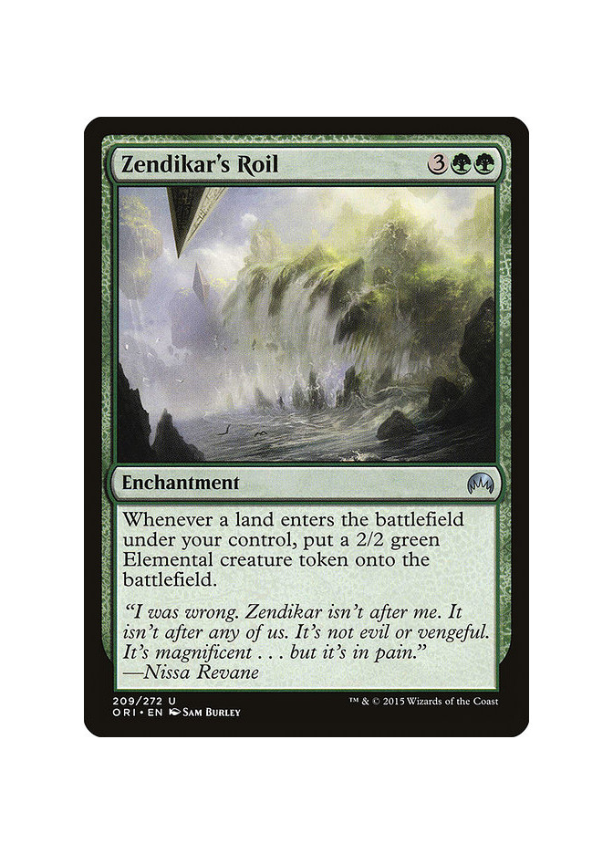 Zendikar's Roil - Foil
