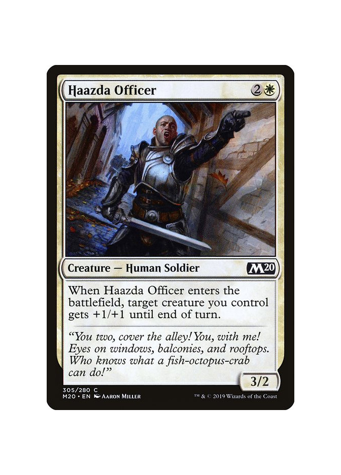 Haazda Officer