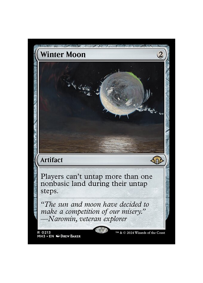 Winter Moon - Foil