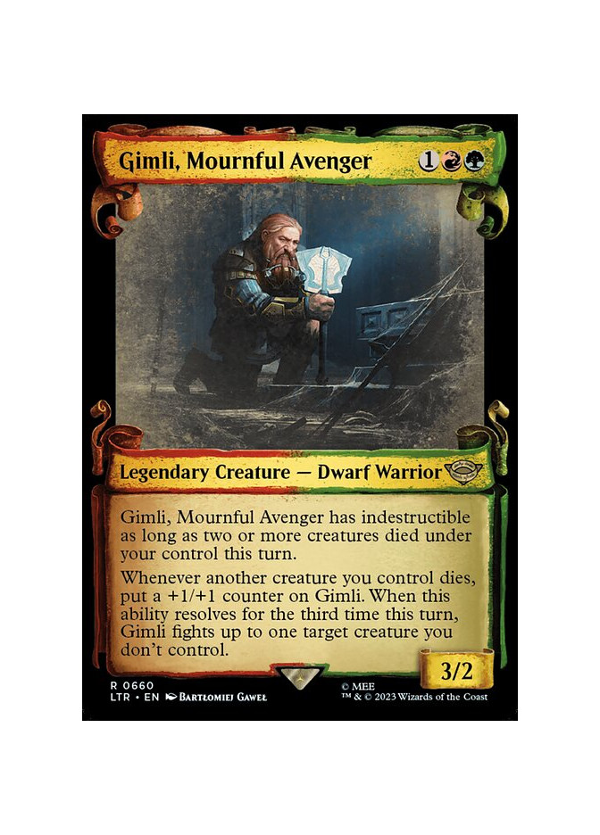 Gimli, Mournful Avenger