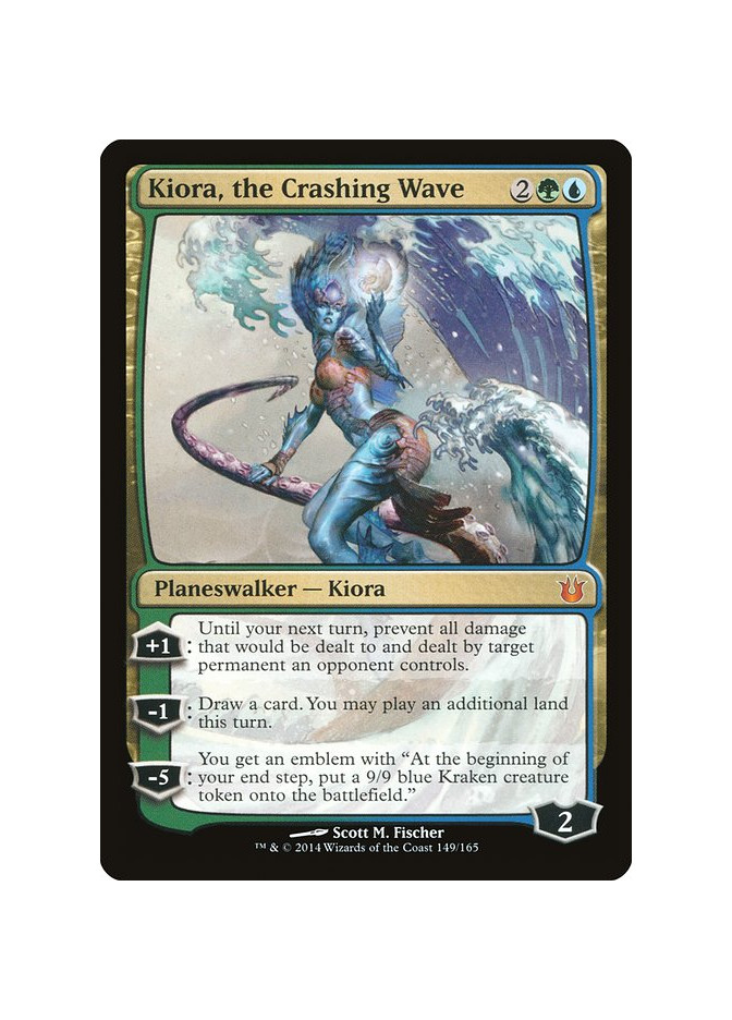 Kiora, the Crashing Wave - Foil