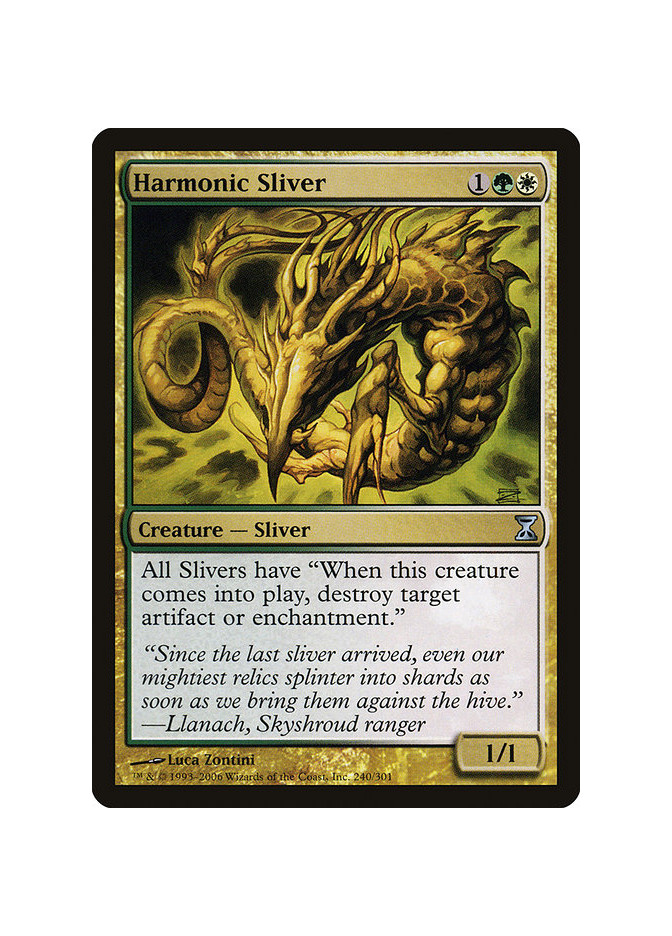Harmonic Sliver - Foil