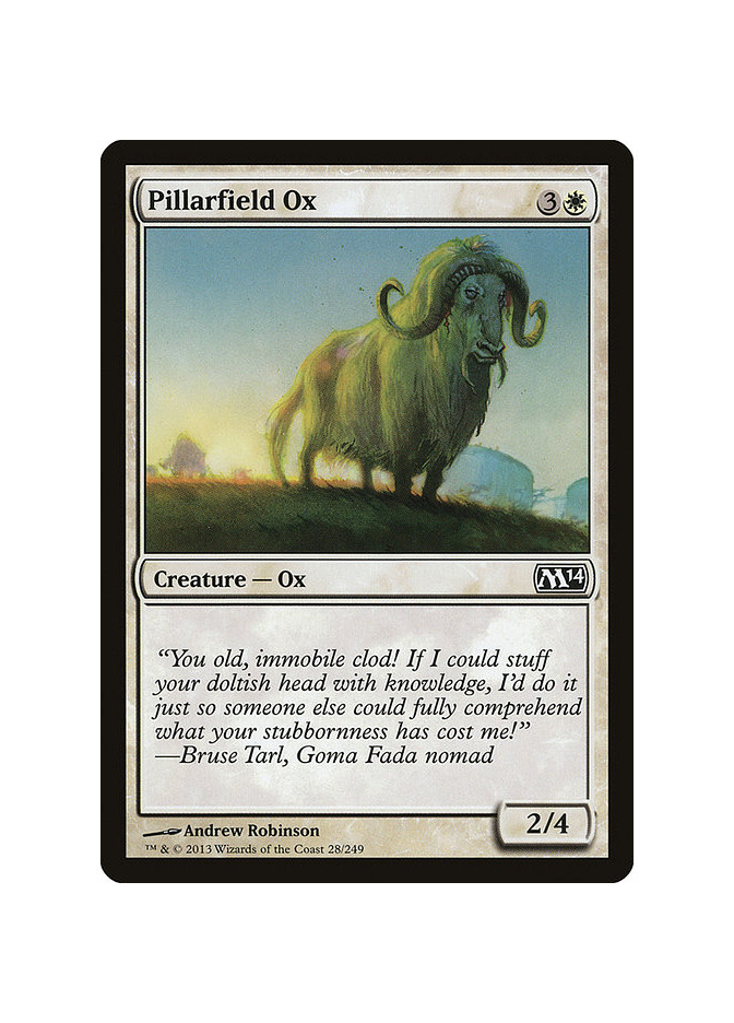 Pillarfield Ox