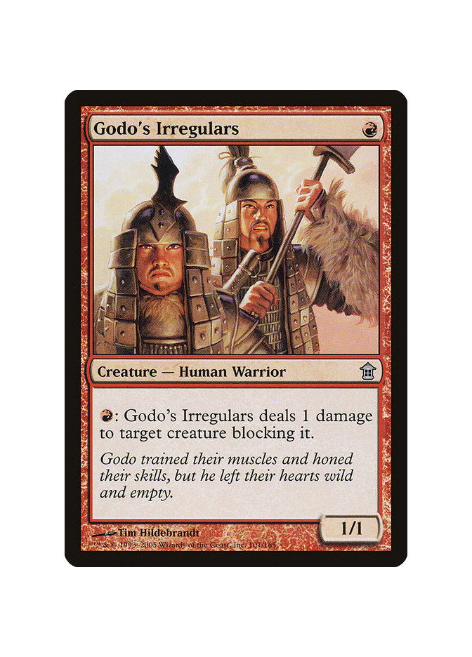 Godo's Irregulars - Foil