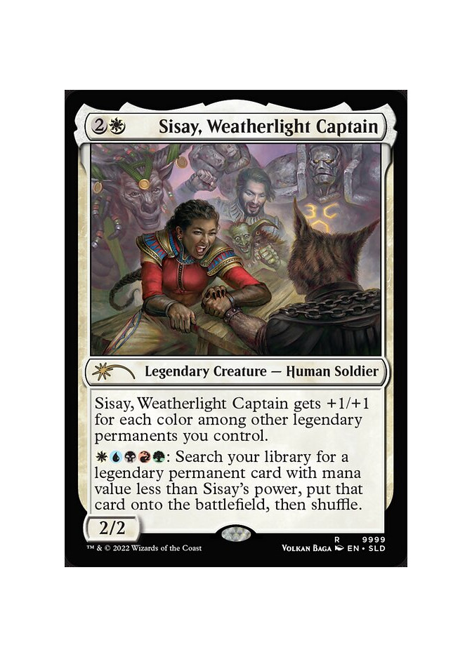 Sisay, Weatherlight Captain - Foil