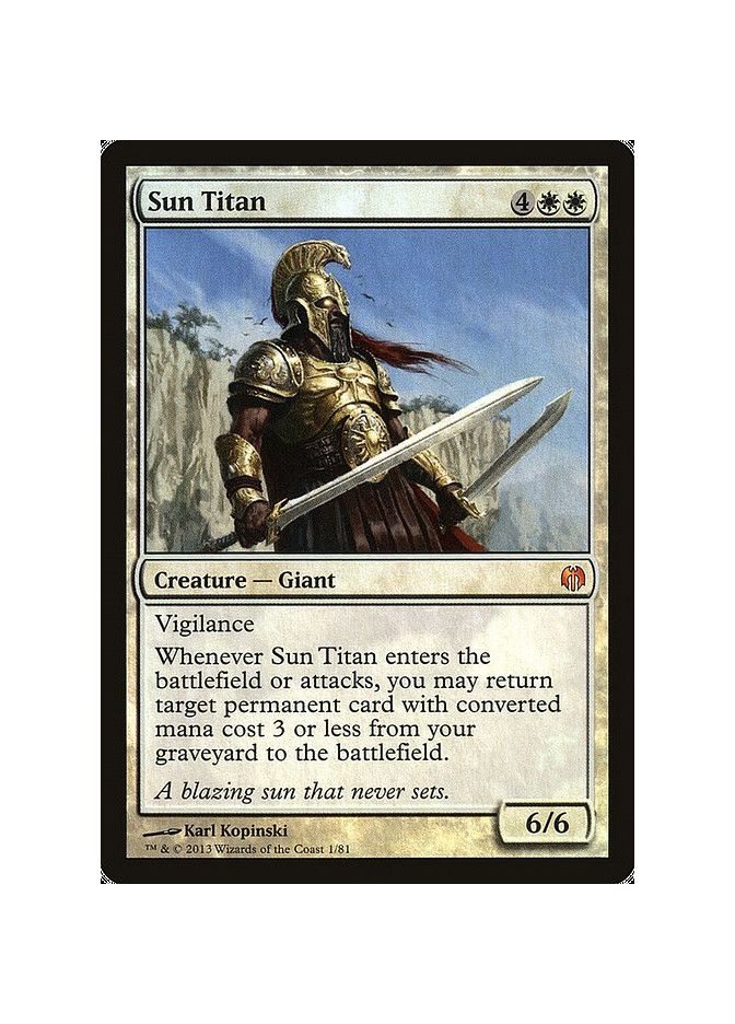 Sun Titan - Foil