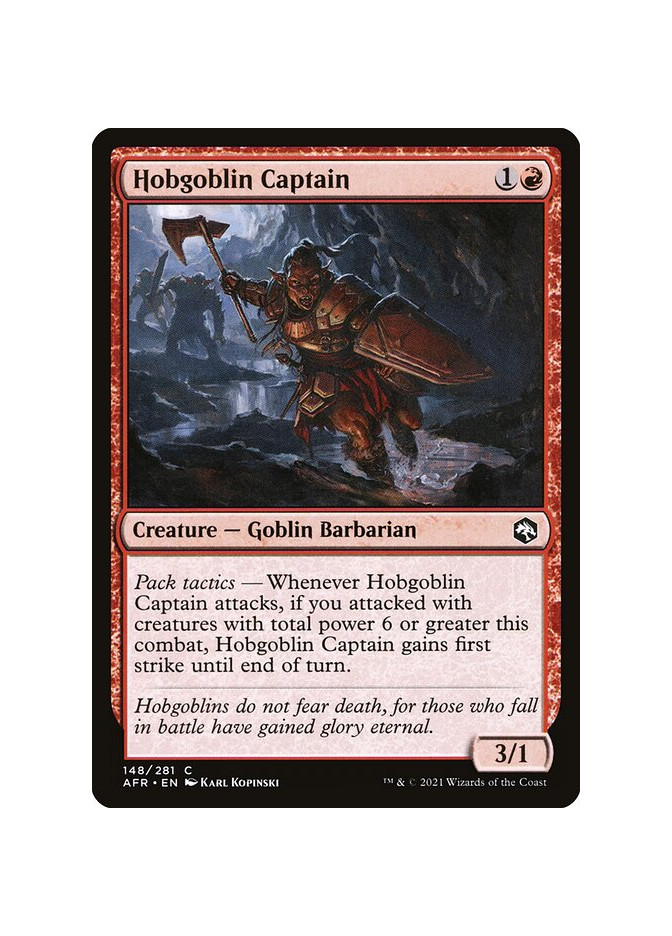 Hobgoblin Captain - Foil