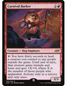 Carnival Barker - Foil