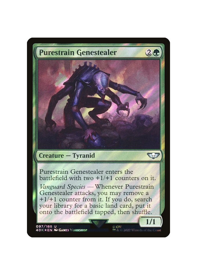 Purestrain Genestealer - Foil
