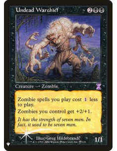 Undead Warchief - Foil