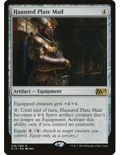 Haunted Plate Mail - Foil
