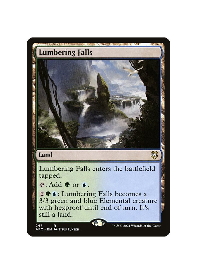 Lumbering Falls