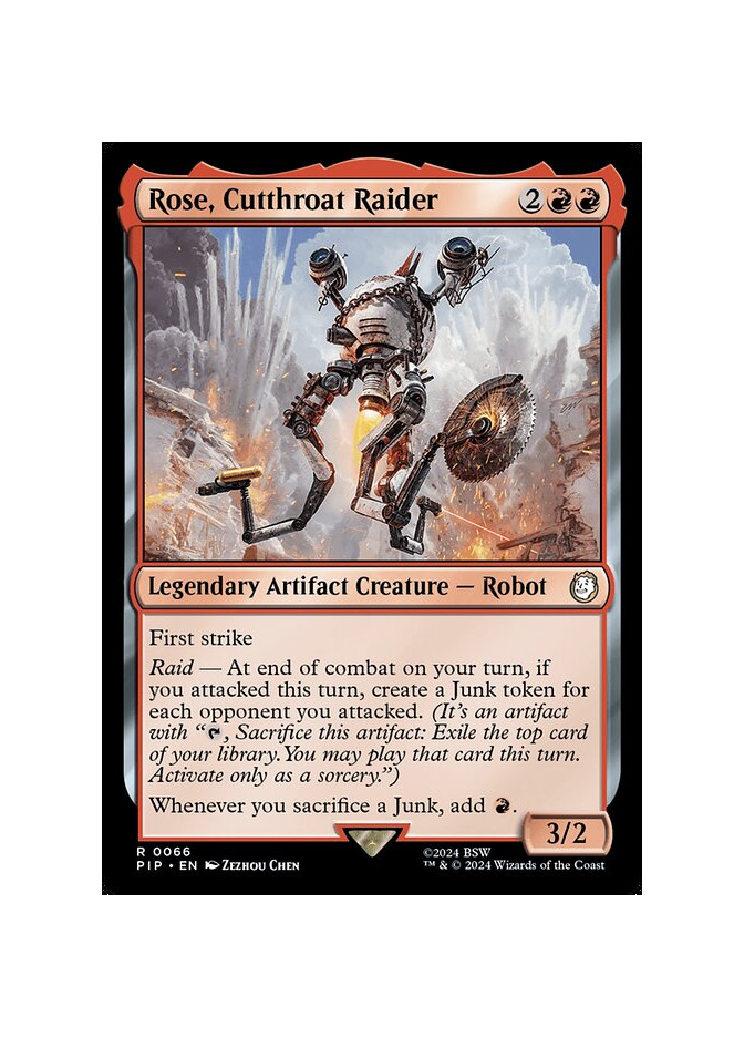 Rose, Cutthroat Raider