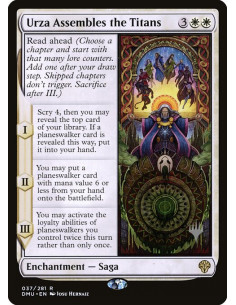 Urza Assembles the Titans - Foil