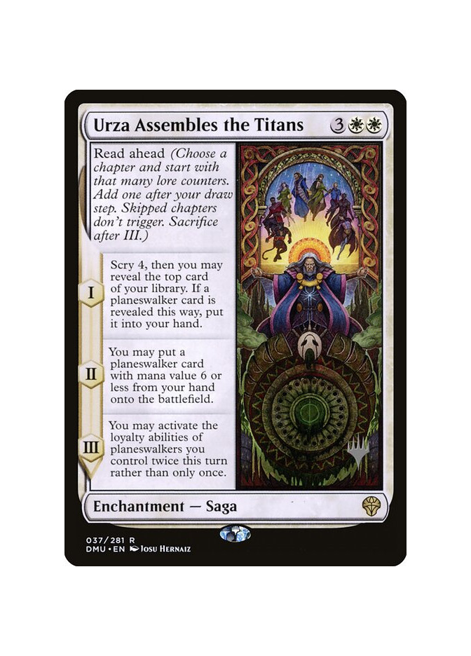Urza Assembles the Titans - Foil