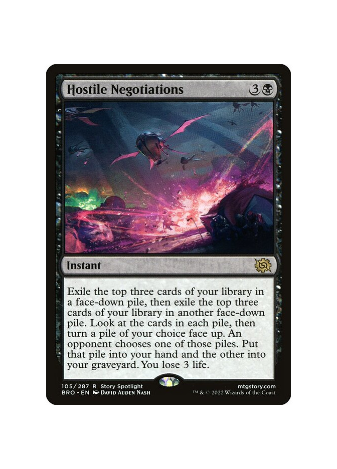 Hostile Negotiations