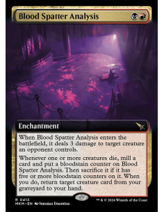 Blood Spatter Analysis - Foil