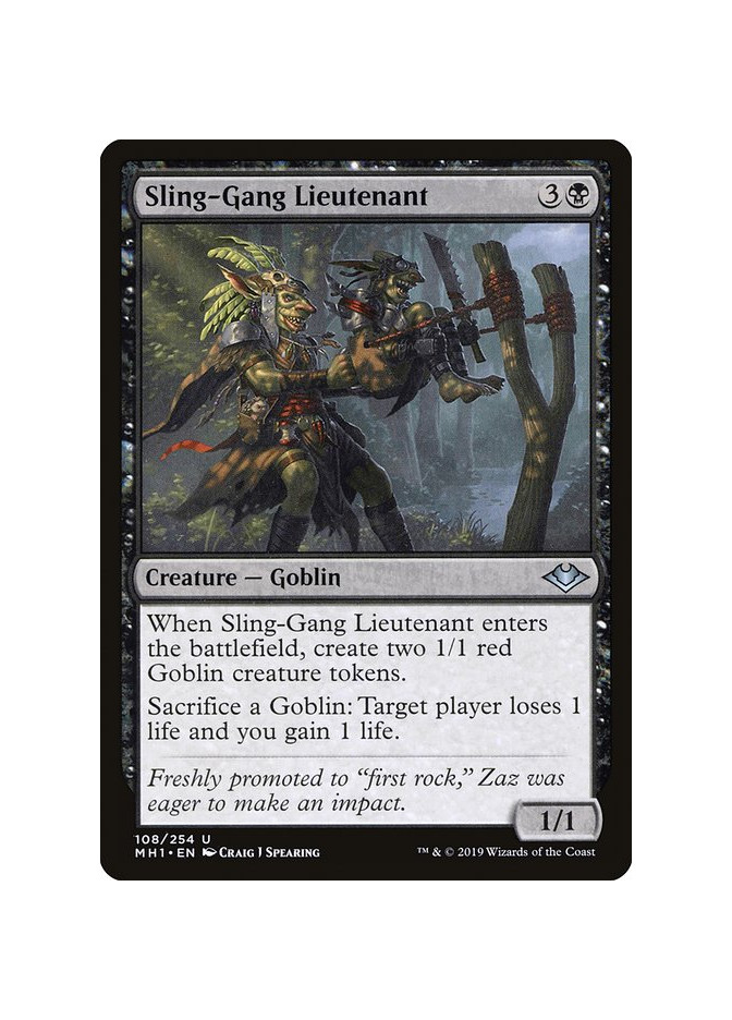 Sling-Gang Lieutenant