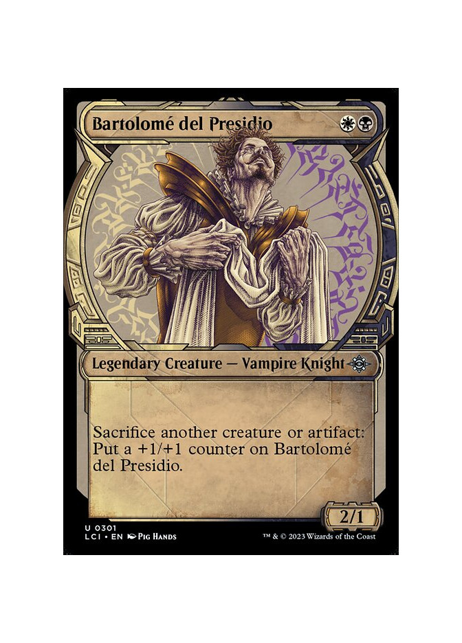 Bartolomé del Presidio - Foil