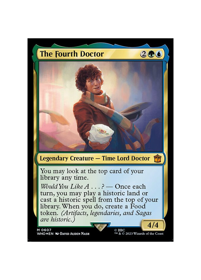 The Fourth Doctor - Foil