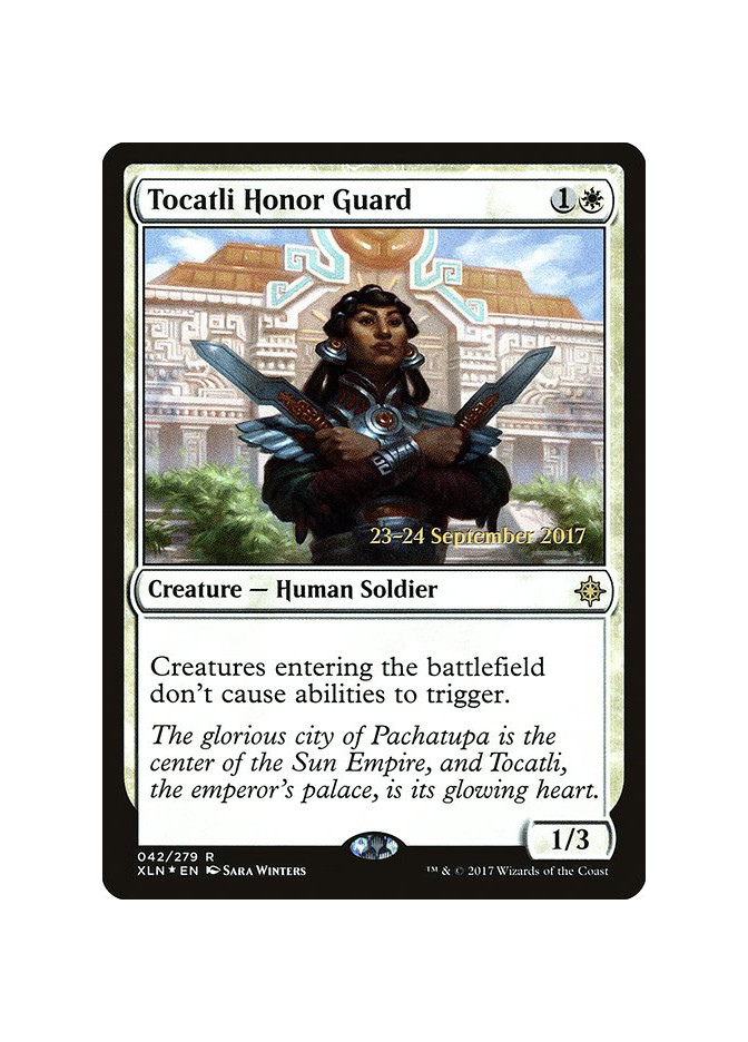 Tocatli Honor Guard - Foil