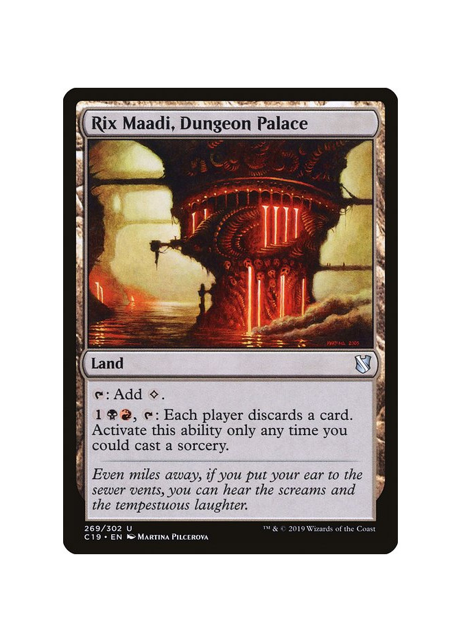 Rix Maadi, Dungeon Palace