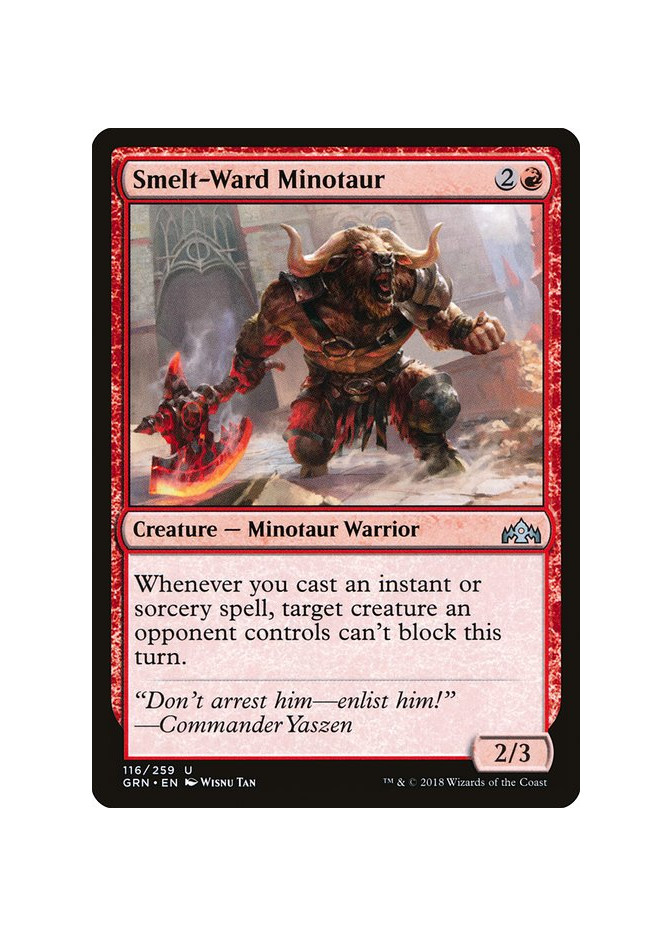 Smelt-Ward Minotaur - Foil