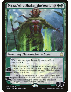 Nissa, Who Shakes the World - Foil