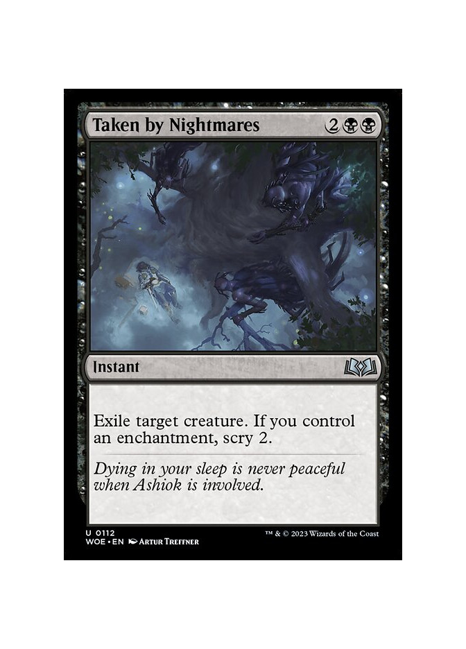Taken by Nightmares - Foil