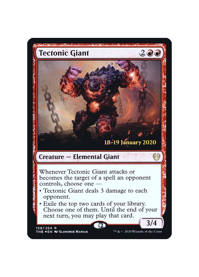 Tectonic Giant - Foil