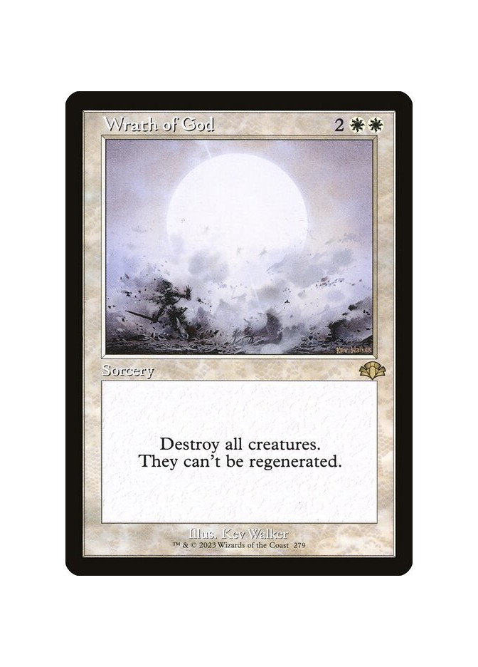 Wrath of God - Foil
