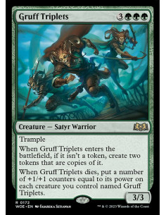 Gruff Triplets - Foil
