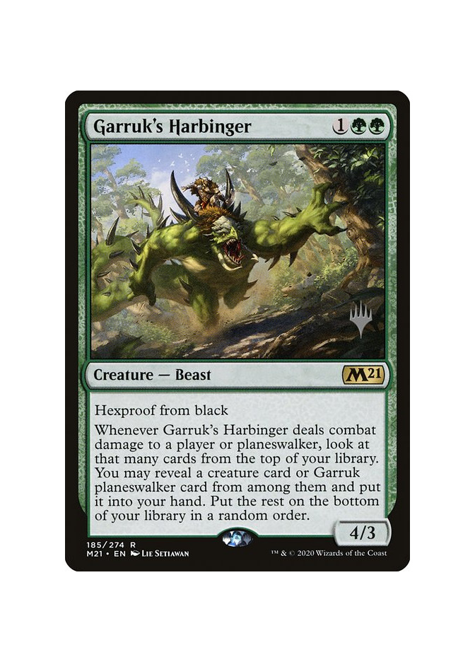 Garruk's Harbinger - Foil