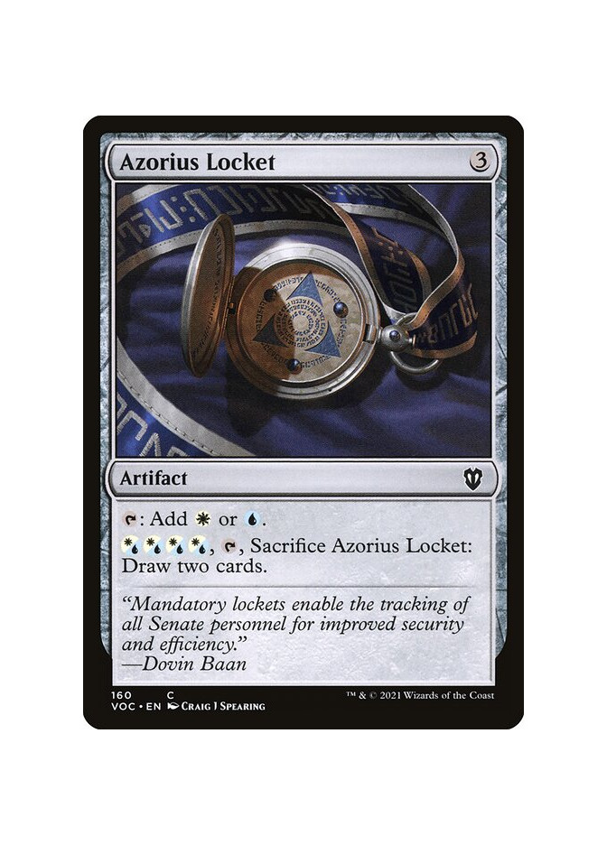 Azorius Locket