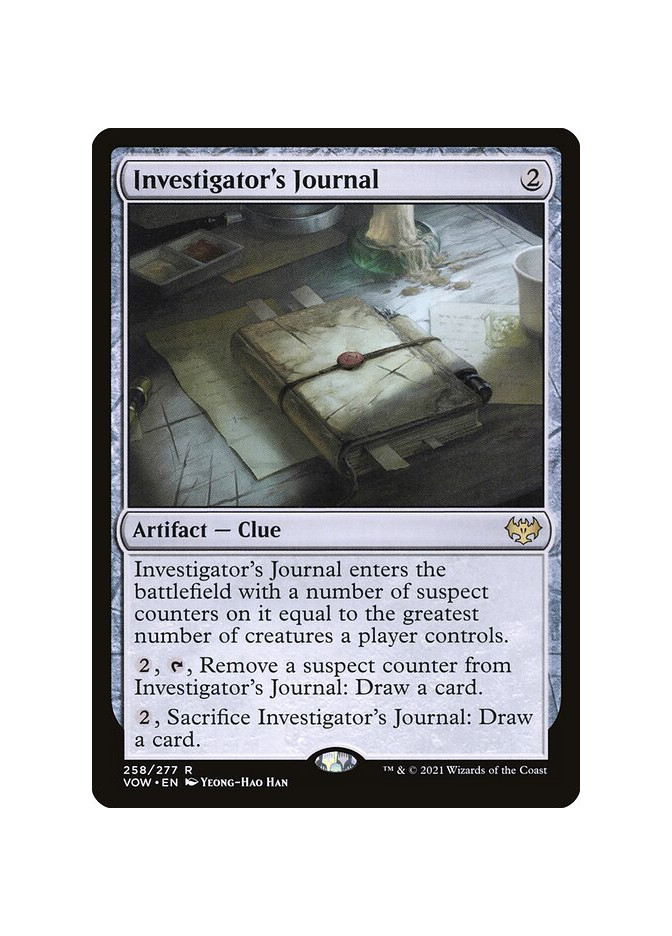 Investigator's Journal - Foil