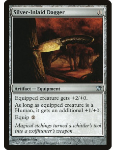 Silver-Inlaid Dagger - Foil