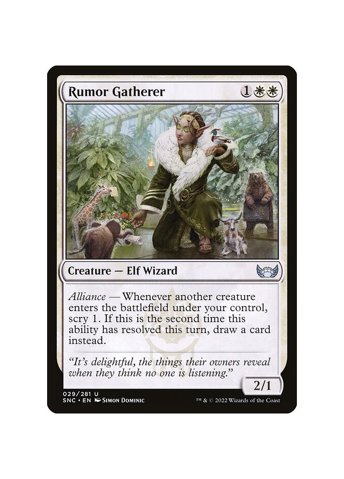 Rumor Gatherer - Foil
