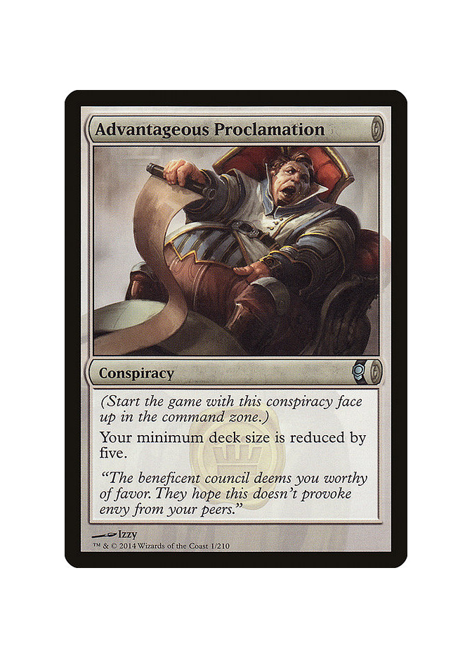 Advantageous Proclamation